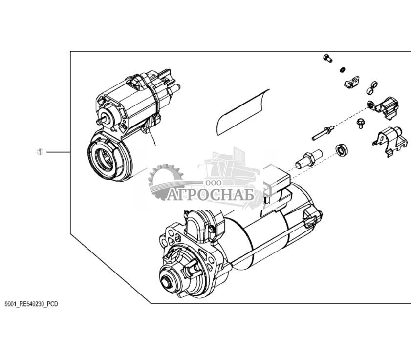 9901 Комплект стартера - ST790980 107.jpg